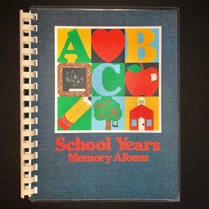 NWOT Vintage School Years Memory Album, from 1988